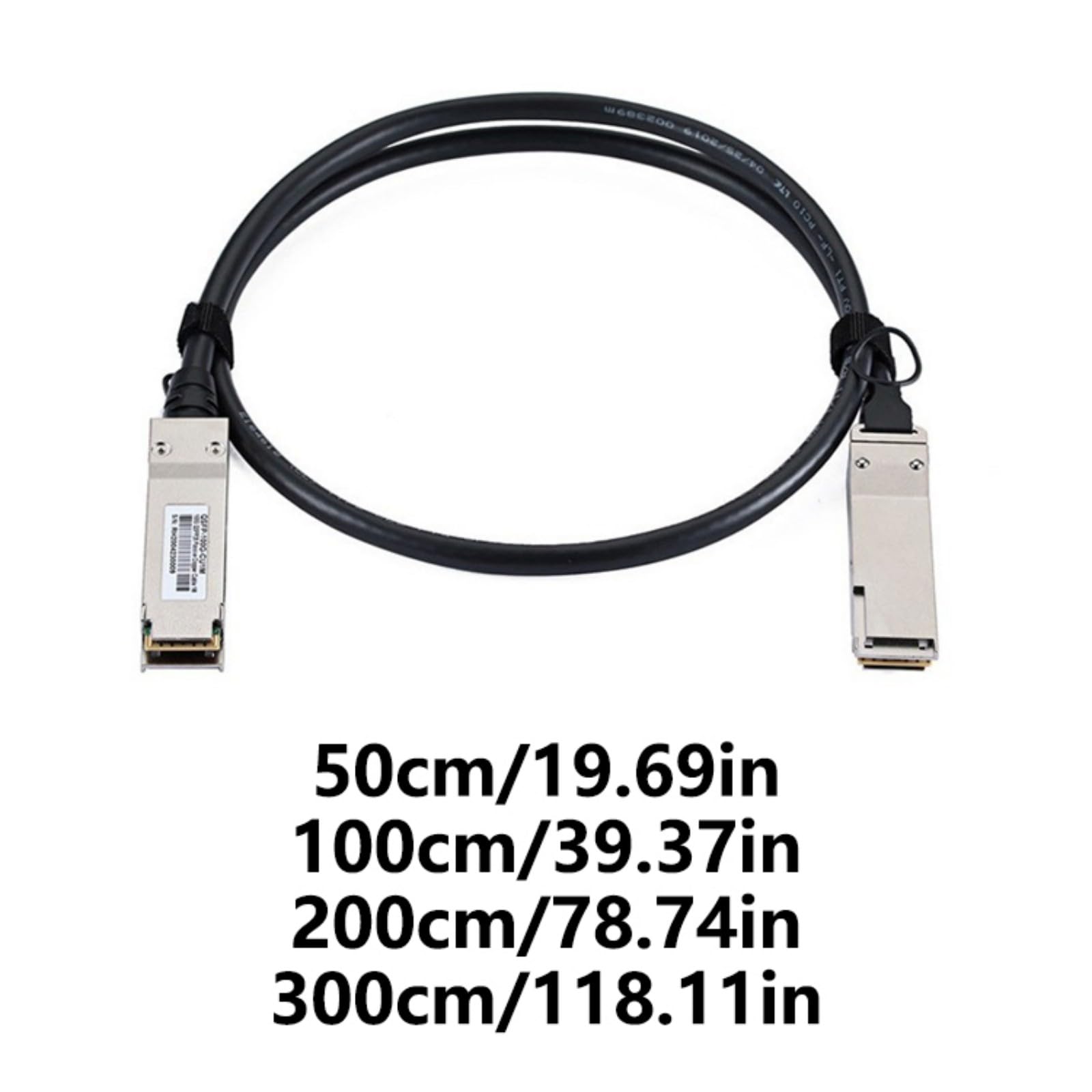 QSFP per server a QSFP + cavo in rame che garantiscono un trasferimento dati veloce per computer + connessioni