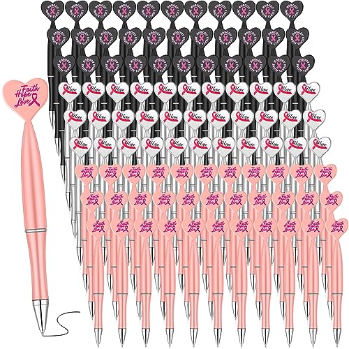 Stylo ruban rose pour événements Octobre Rose et conférences solidaires