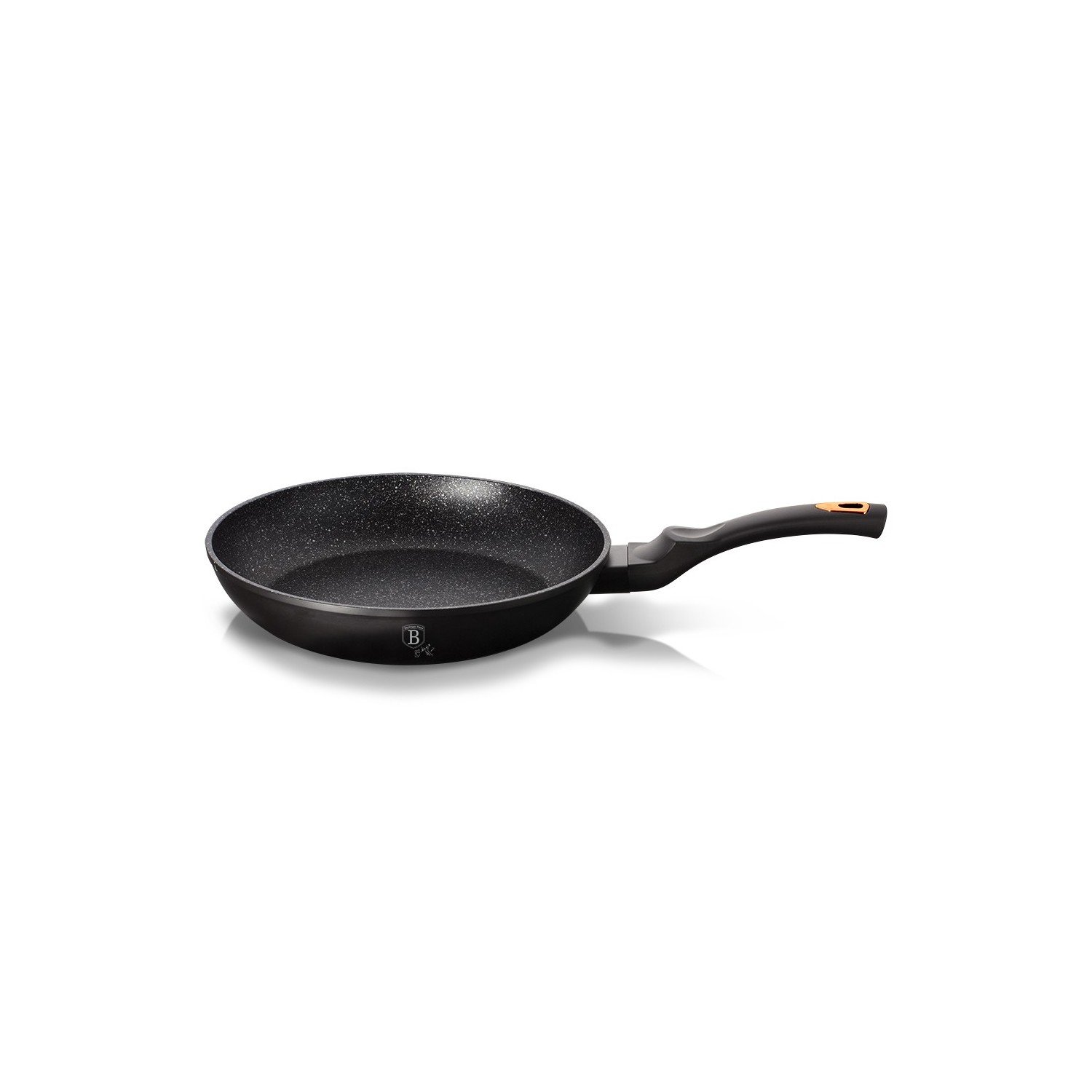 Berlinger HausFrying Pan 28 cm Black Rose – Marble Coating – Aluminium Turbo Induction