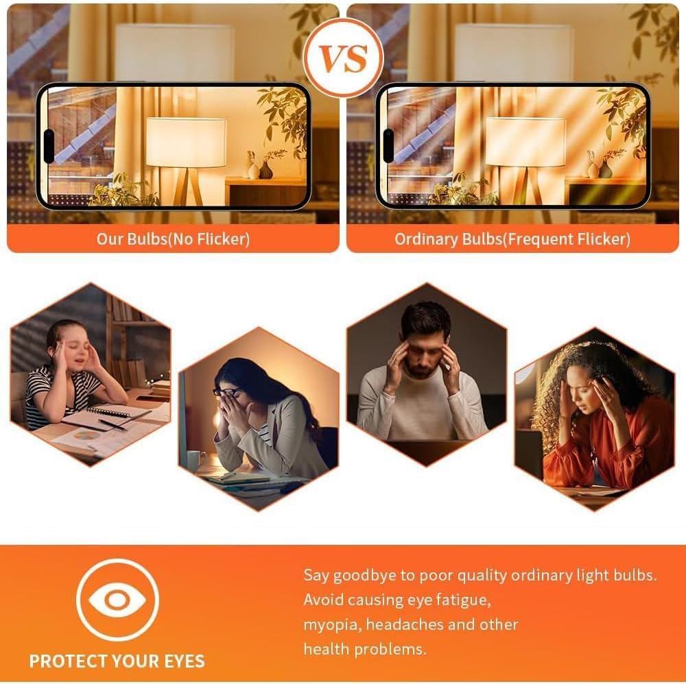 SCOMX 25 Watt T10 Frost Tubular Incandescent Light Bulb, Showcase Lamp, 2700K Soft White, E26 Medium Base, 280 Lumens, 120V (4)