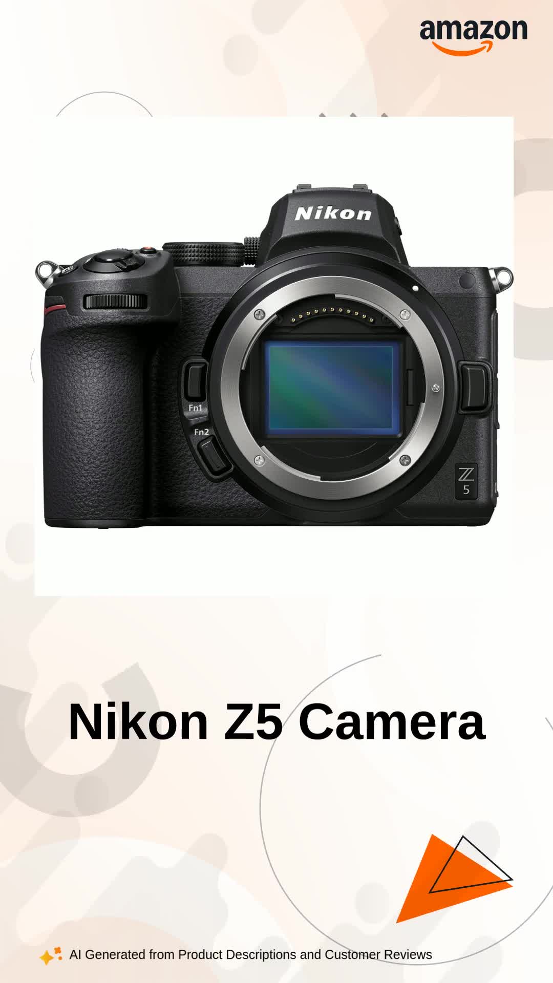 Nikon Z5 Body with Additional Battery