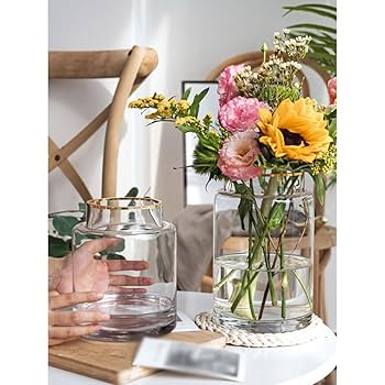 【現品・即購入OK】ガラス花瓶　ガラスオブジェ　フラワーベース　作家物 カラーガラス2層フラワーベース – acacia