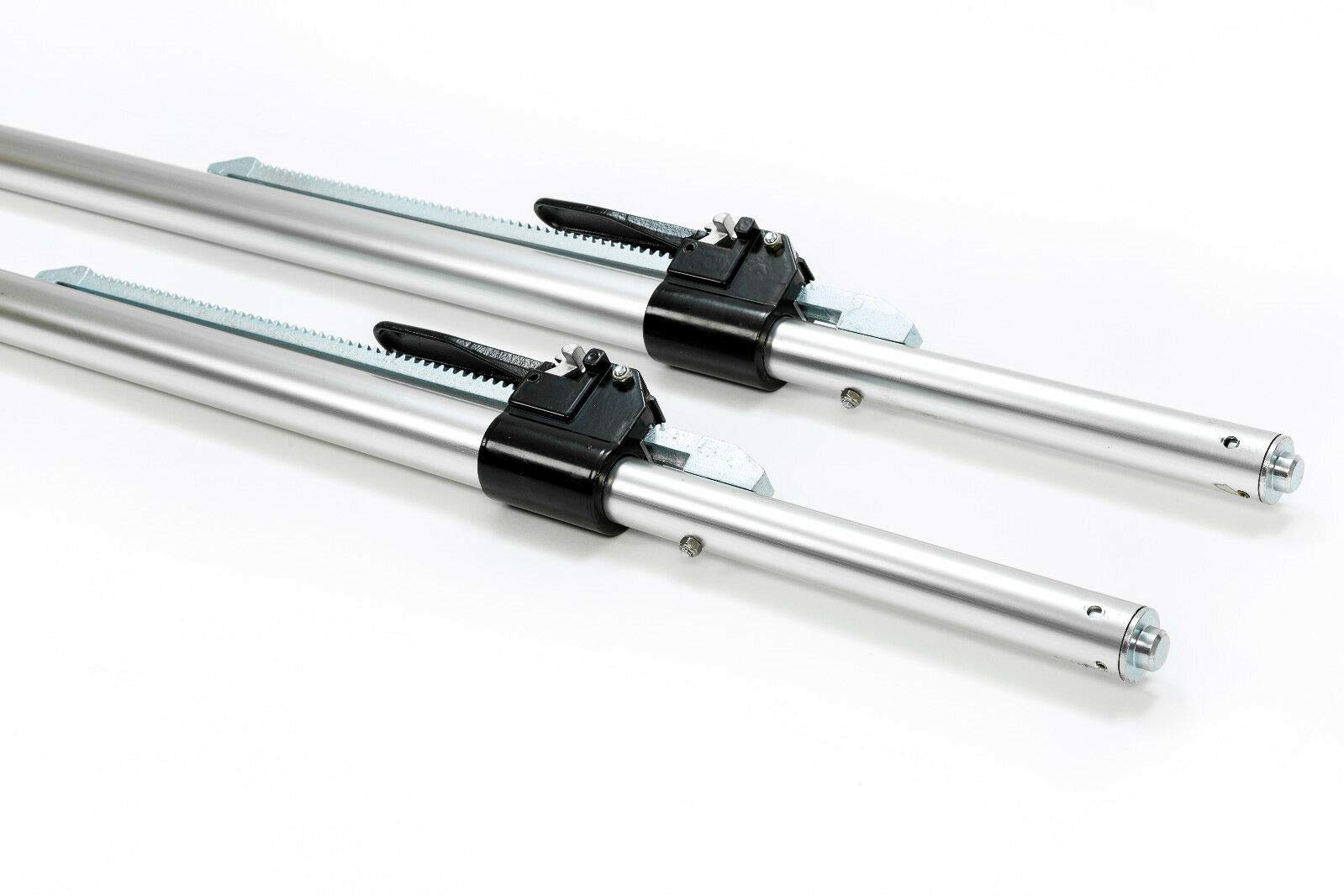 2 X morsetto in alluminio – Barra per PKW/PKW morsetto in alluminio, Travi, 1,30 – 1,67 m tipo di montaggio, Coni per airlin Ferroviario 2 X morsetto in alluminio – Barra per PKW/PKW morsetto in alluminio, Travi, 1,30 – 1,67 m tipo di montaggio, Coni per airlin Ferroviario