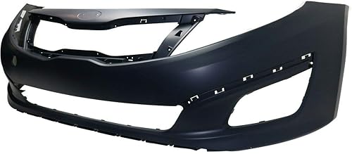 Miniatura 5 de FitParts Compatible con parachoques delantero Fascia 2014-2015 Kia Optima EX LX SXL SX Limited Sedan 14-15. Nuevo imprimado sin orificios de sensor,