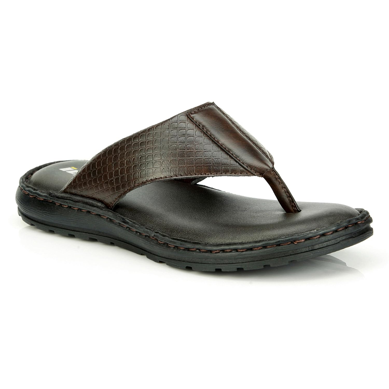 ID Brown Slip-On Thong Sandal Slippers For Men, 8 UK (B09HNT1CMD) Amazon Price History, Amazon Price Tracker