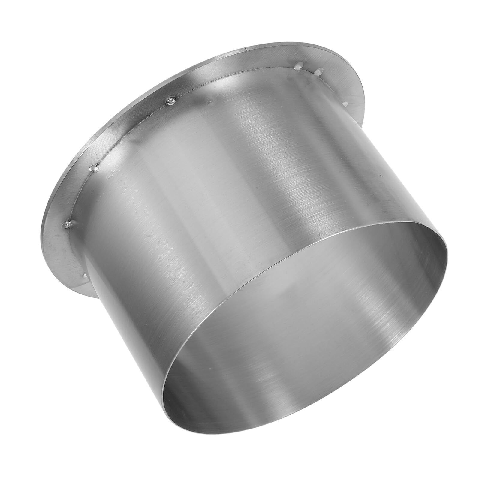 Veemoon Tapa Empotrada para Cubo de Basura de Acero Inoxidable Diseño Redondo Oculto para Encimera de Cocina y Baño Resistente y Compacta Adecuado para Espacios Pequeños y Escritorios