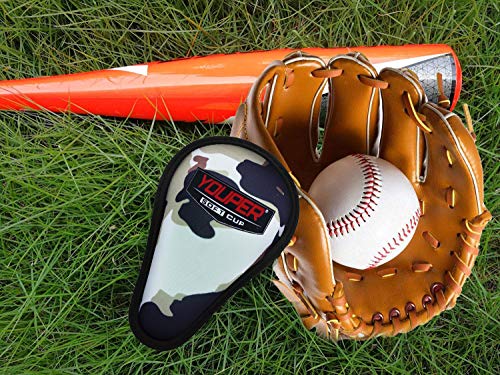 Image of Youper Boys Youth Soft Foam Protective Athletic Cup (Ages 7-12), Kid Athletic Cup for Baseball, Football, Lacrosse, Hockey, MMA