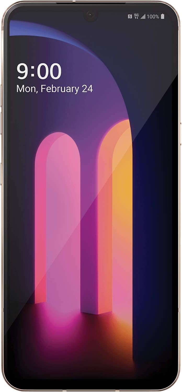 LG V60 ThinQ 5G LM-V600AM AT&T/T-Mobile Unlocked 128GB - Classy Blue (Renewed) | AT&T/T-Mobile, Unlocked, Renewed