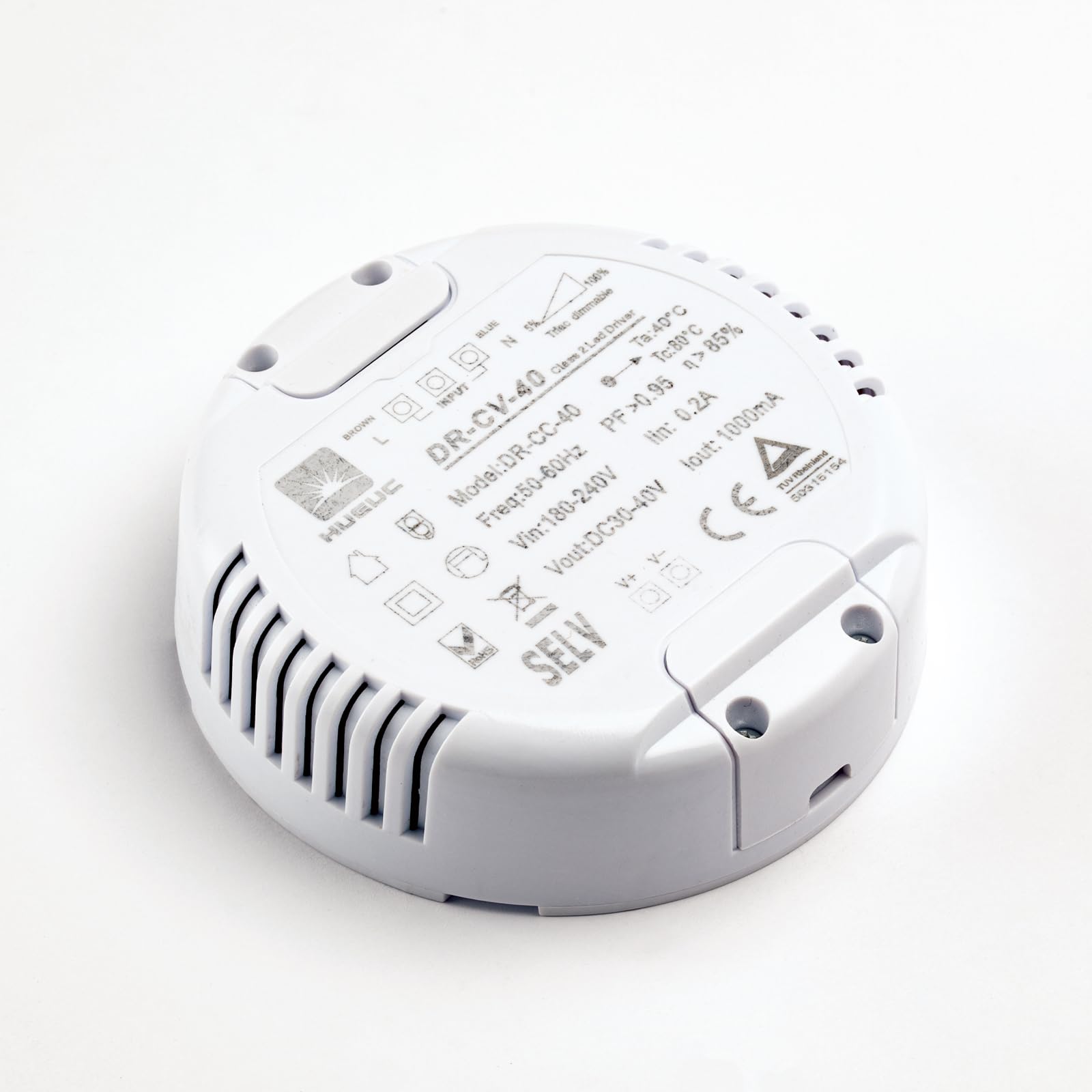 HUEUC DR-CV-40 - Transformador LED (1000 mA, intensidad regulable)