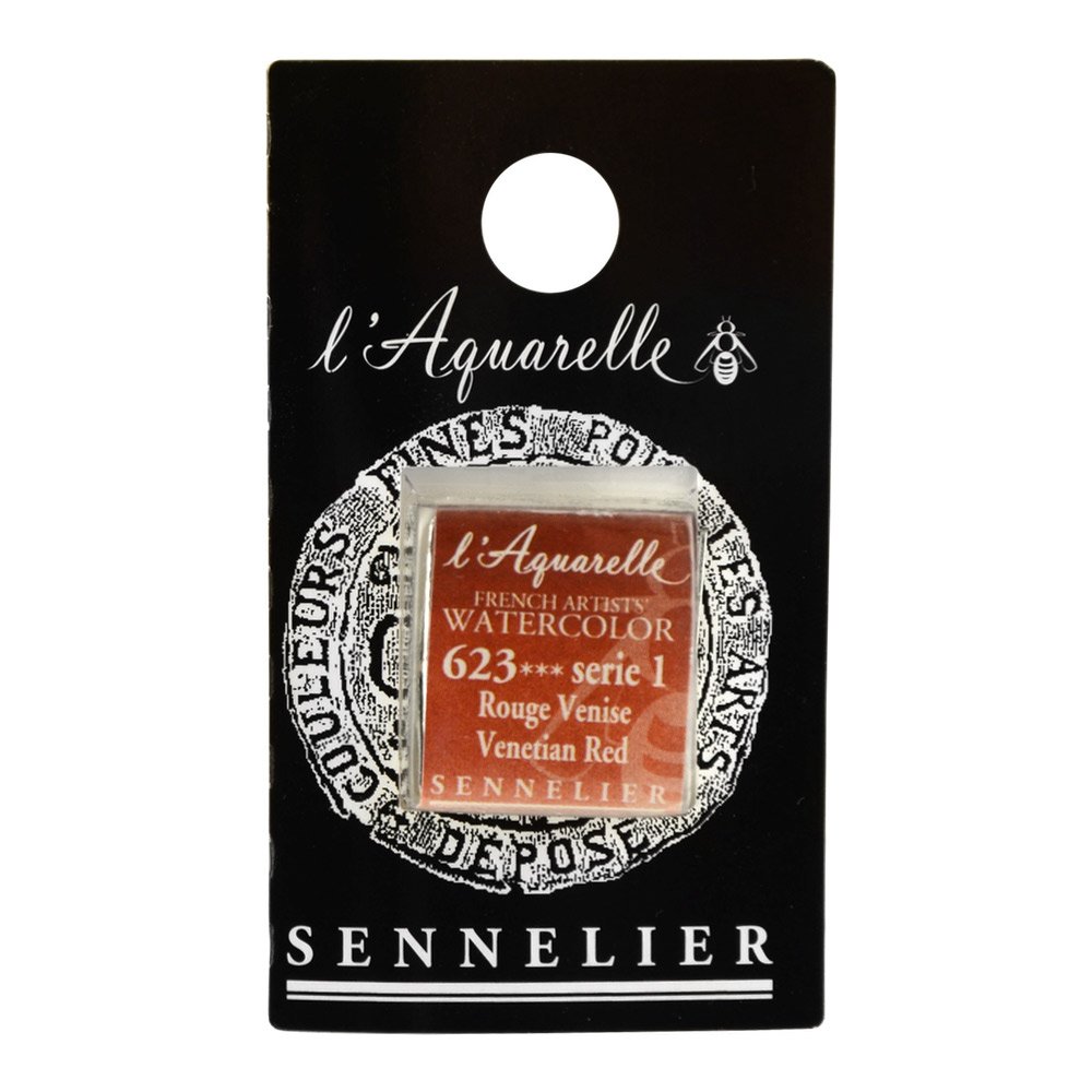 Sennelier French Wc Half Pan Venetian Red — image 1