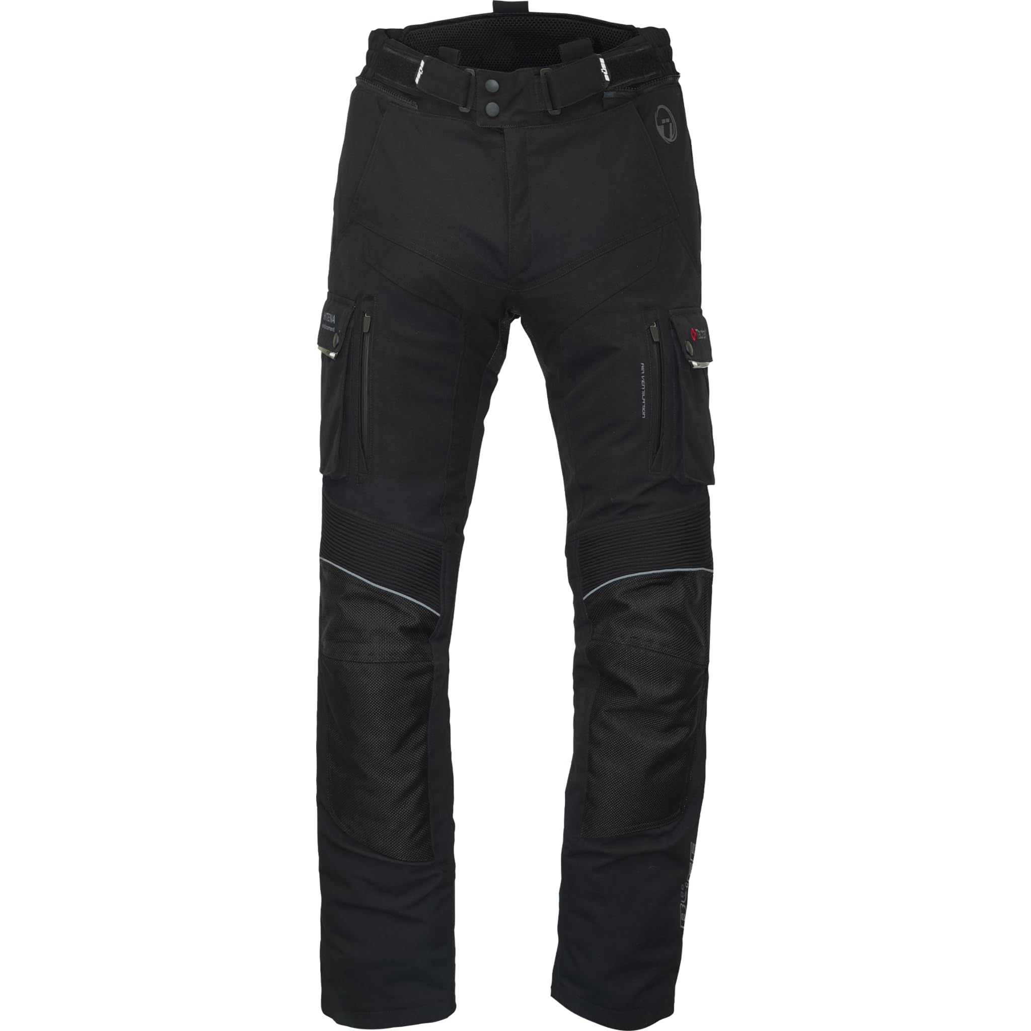 Büse Open Road III wasserdichte Motorrad Textilhose, schwarz, Long 114