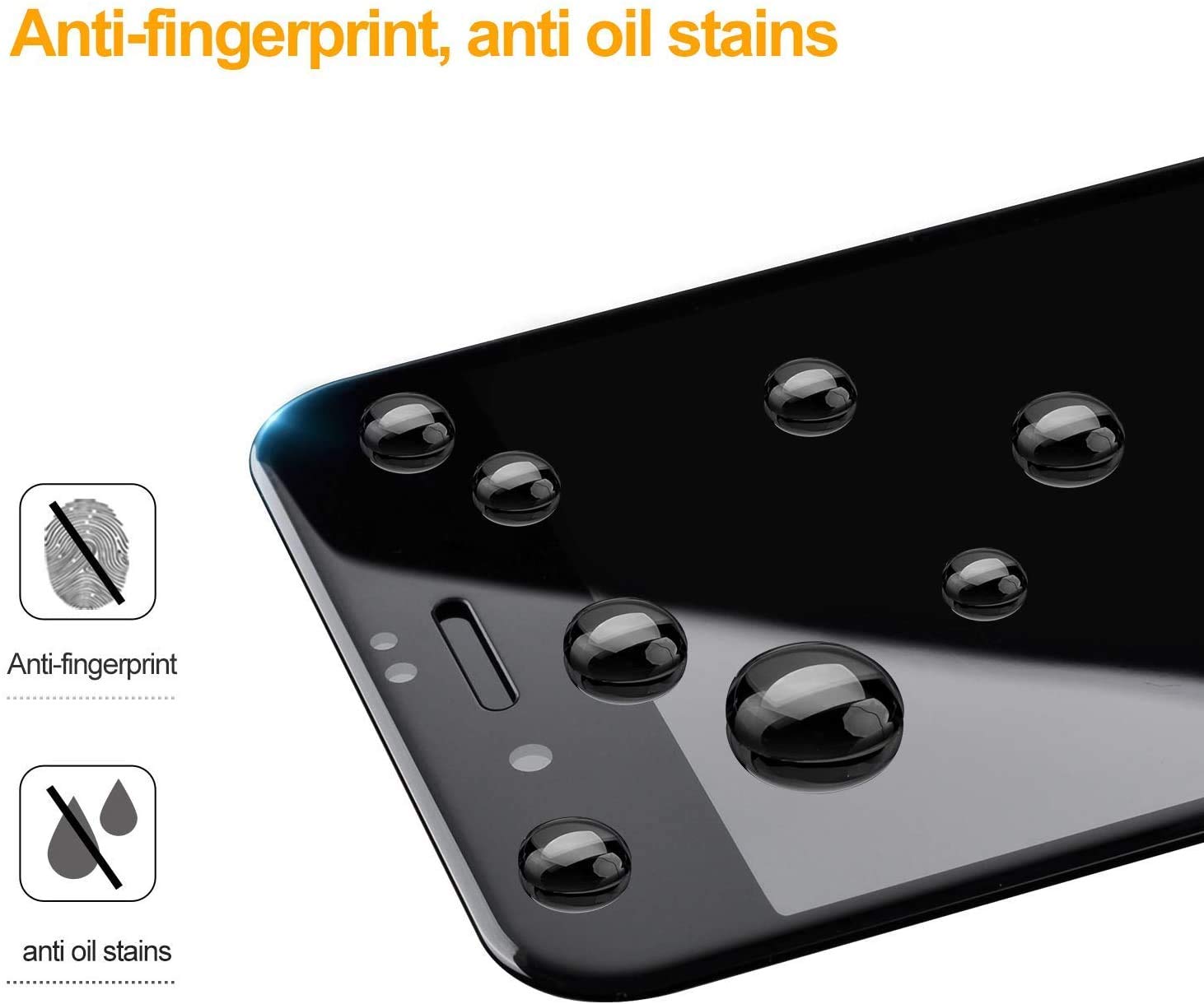 JETech Pellicola Protettiva per iPhone SE 3/2 (odello 2022/2020) 4,7