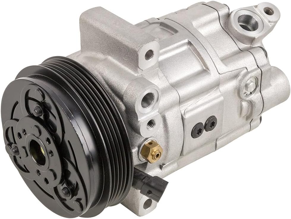 AC Compressor & A/C Clutch For Saturn LS LW LS1 LS2 LW1 LW2 L100 L200 LW100 LW200 2000-2004 2.2L Replaces DCV14J - BuyAutoParts 60-01507NA New