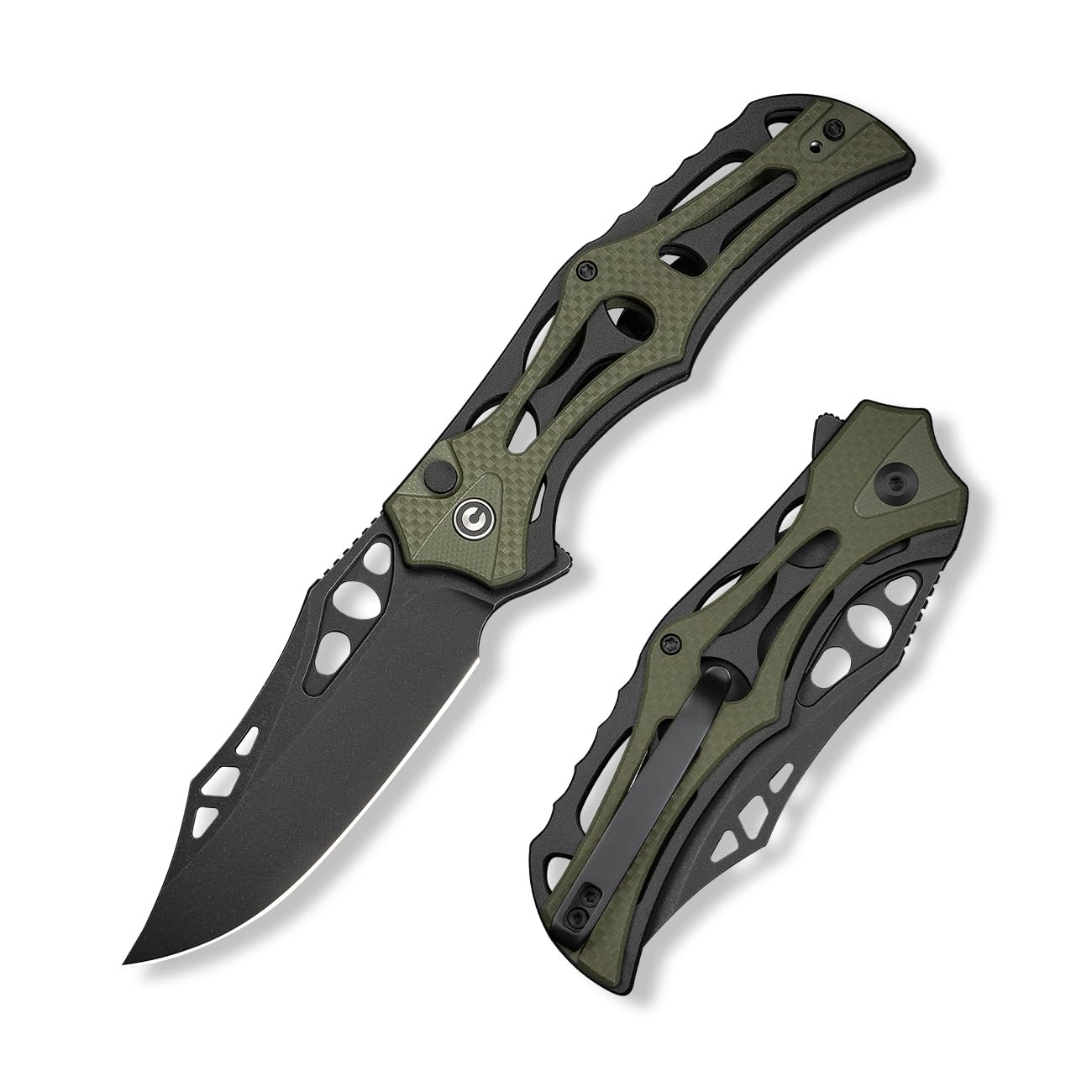 CIVIVI Pocket Knife for Men, Biophase Flipper Tactical Folding Knife, 3.48