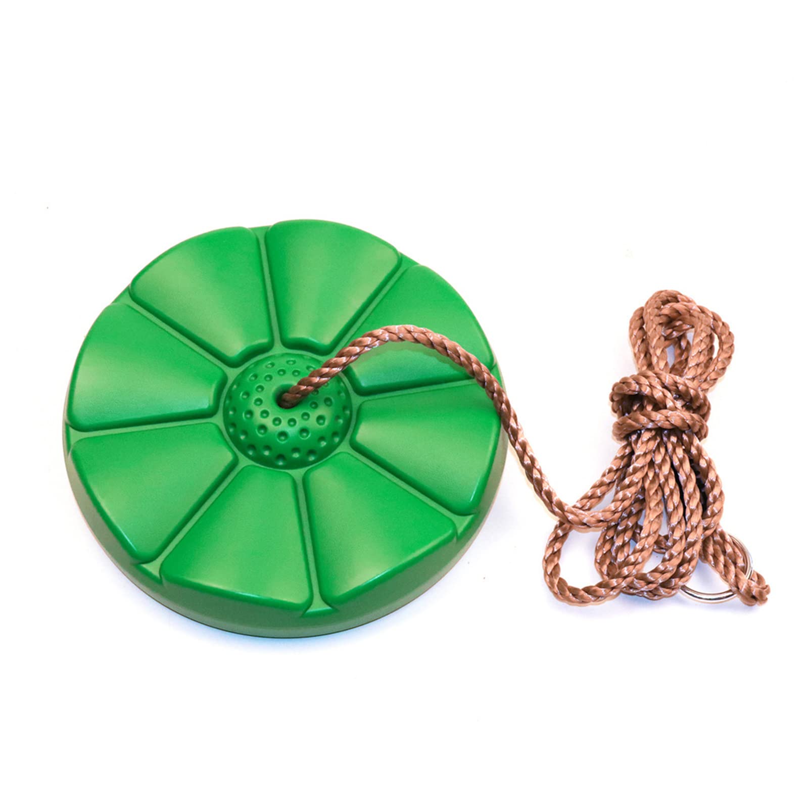 Scheibenbaumschaukel, Robust, mit PE-Seil für, Outdoor-Spielgeräte für Abenteuerspielplätze (Green)