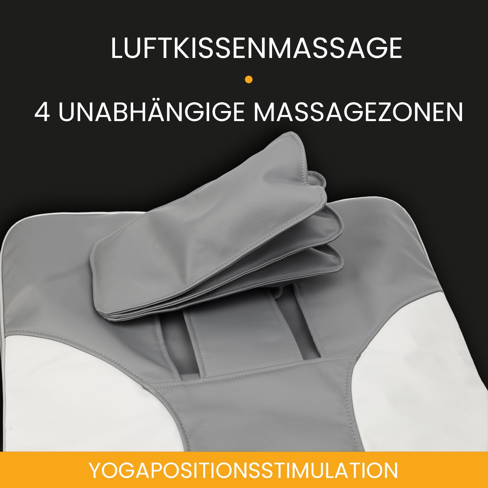 Medivon Yoga MassageMatte, Premium Material, massagegerät, universal, nackenmassagegerät, rückenmassagegerät, Shiatsu Massageauflage, massagekissen, massagegerät rücken