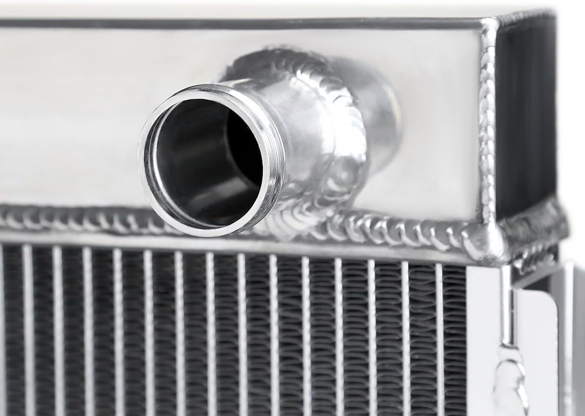 Spec-D Tuning 3 Core Aluminum Cooling Radiator Compatible with 1964-1966 Ford Mustang V8