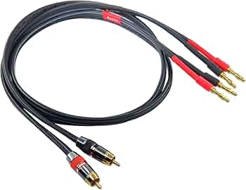 TiGLON スピーカーケーブル MS-12SP 2m ペア バナナプラグ付き TiGLON