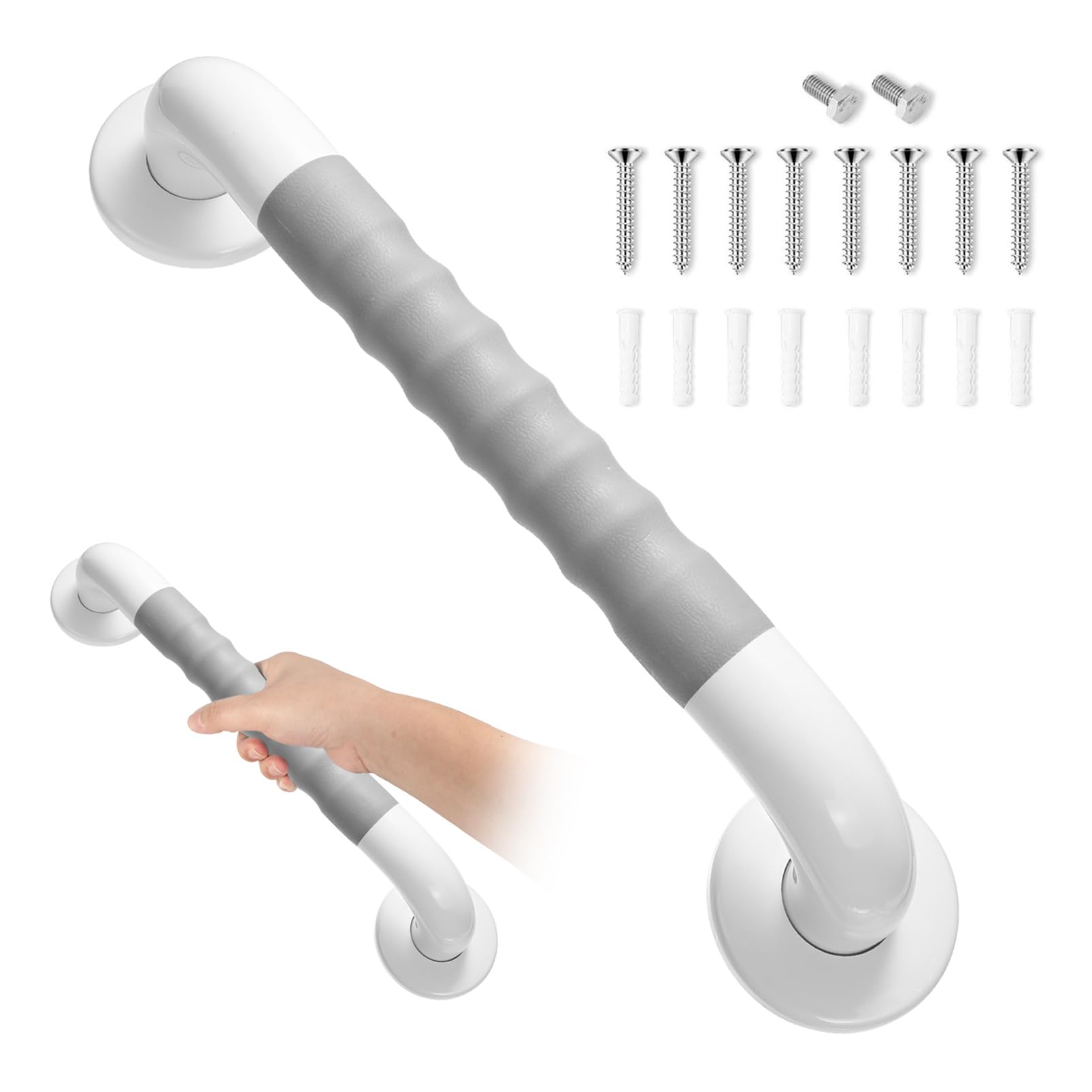 Barre d'appui pour salle de bain anti-chute inox 40cm