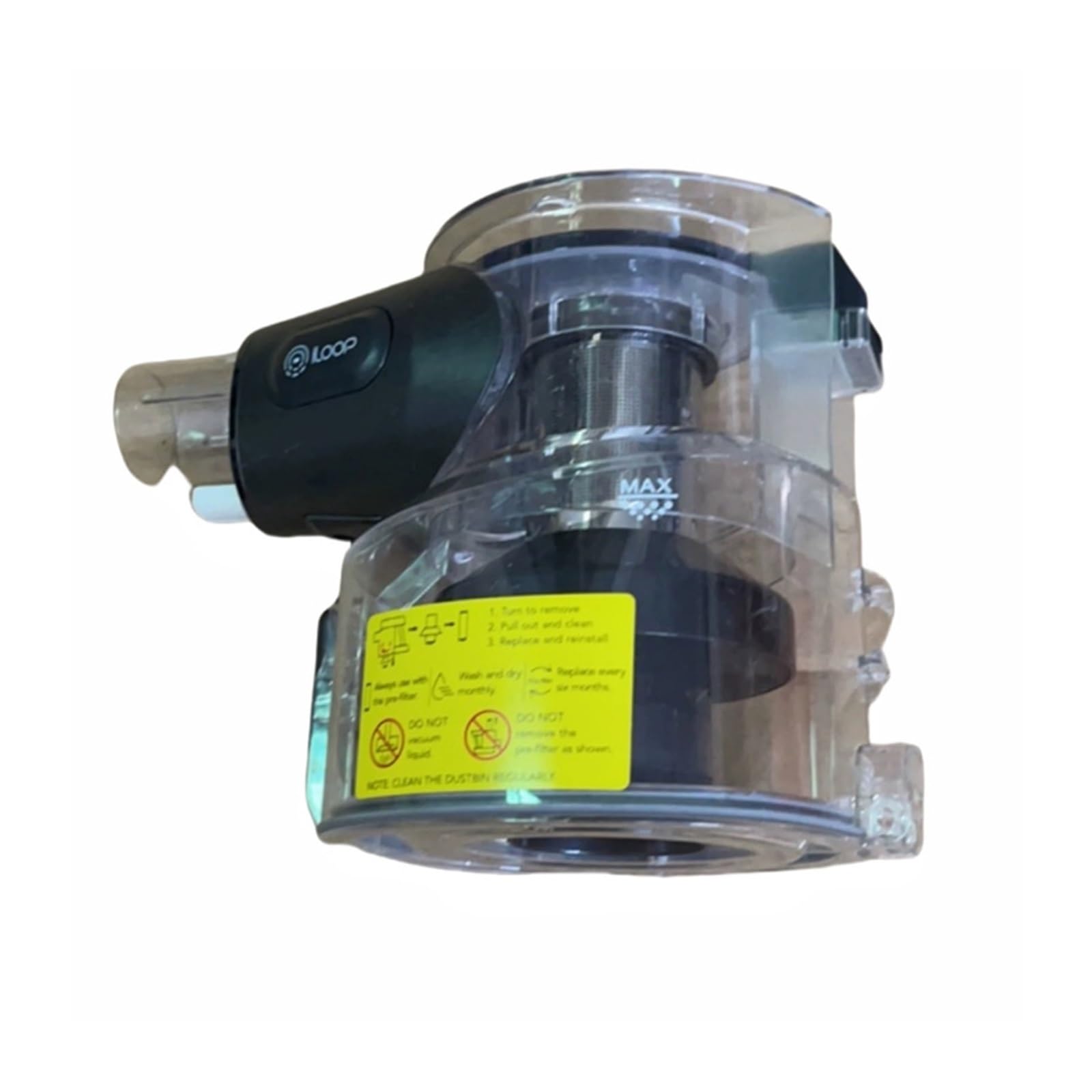 Cubo De Polvo For Aspiradora, Compatible con Tineco PUREONE, Conjunto De Cubo De Polvo De Repuesto Serie A12.