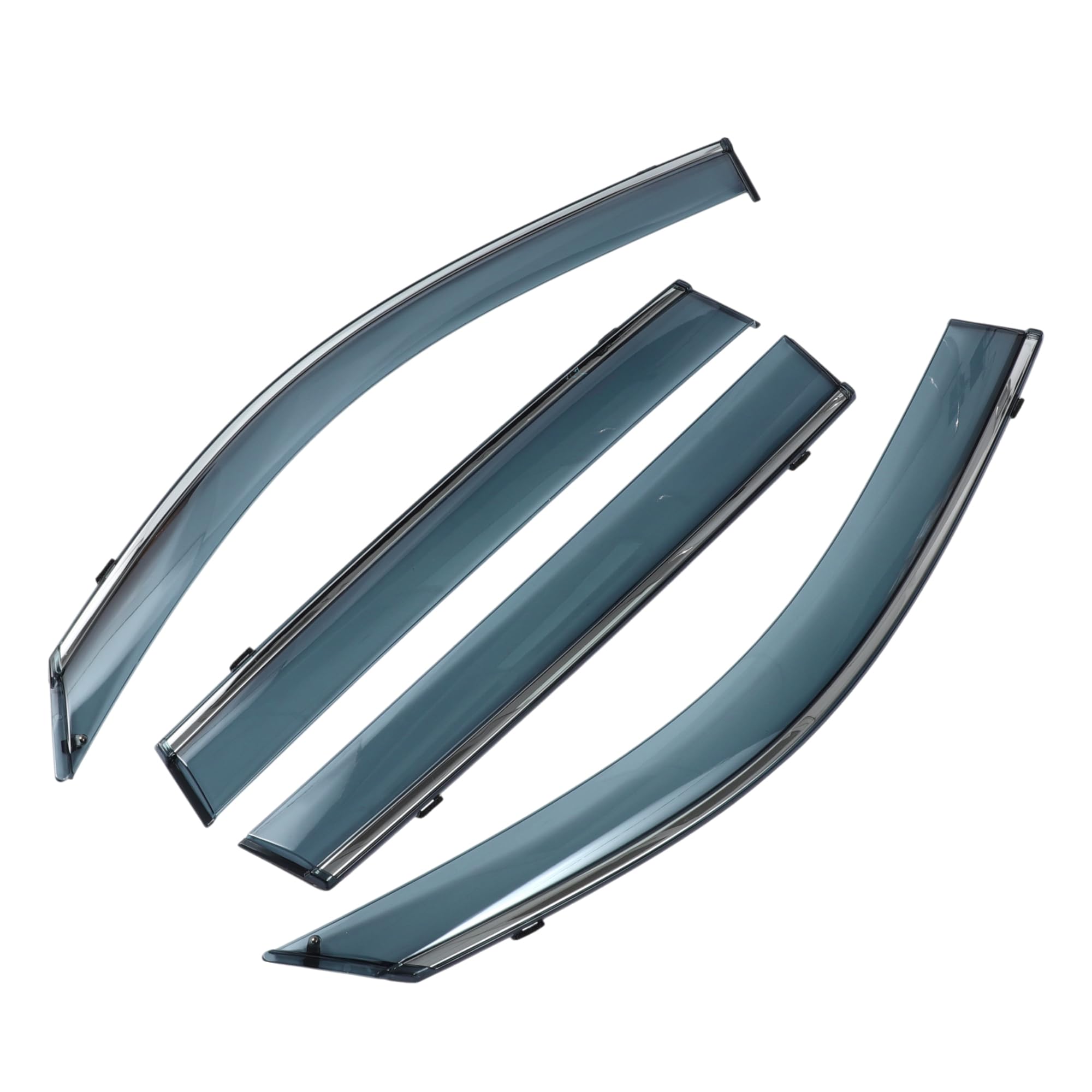 Deflectores De Ventana Para BMW X3 G01 2018-2023 Viseras De Ventana Lateral Guardabarros De Lluvia Viseras Solares Deflectores De Viento Juego De 1 Negro