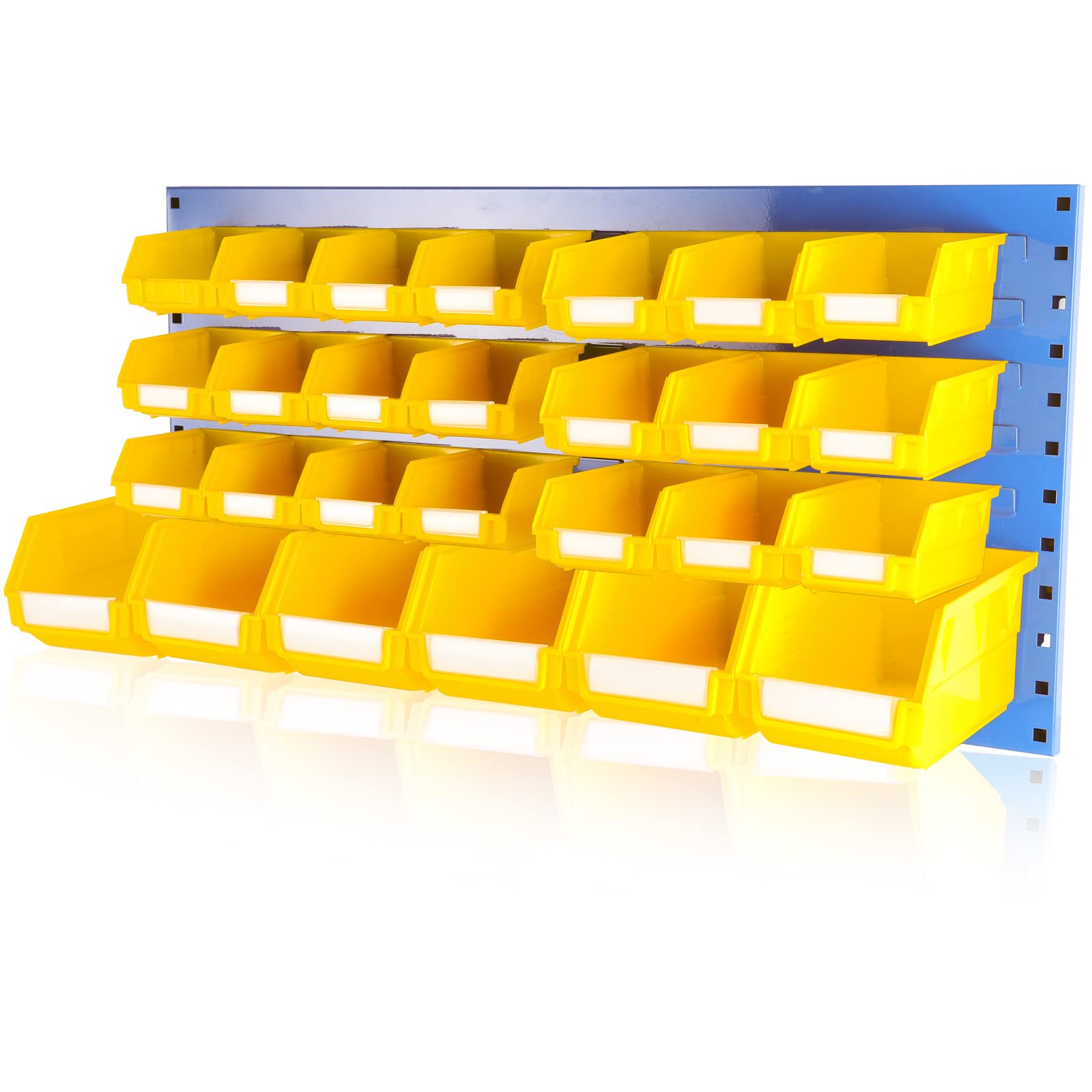 Tatuo 30 Pcs Wall Mounted Storage Bins
