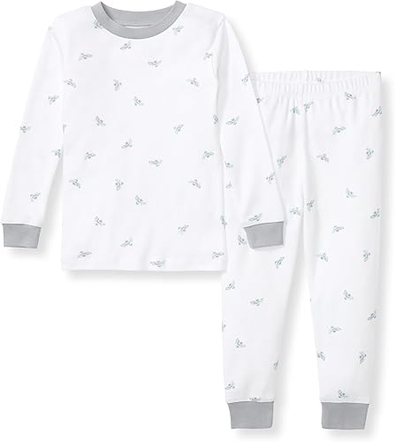 Miniatura 18 de Burt's Bees Baby - Conjunto de pijama de algodón de 2 piezas para bebés y niños, camiseta de manga larga y pantalón largo