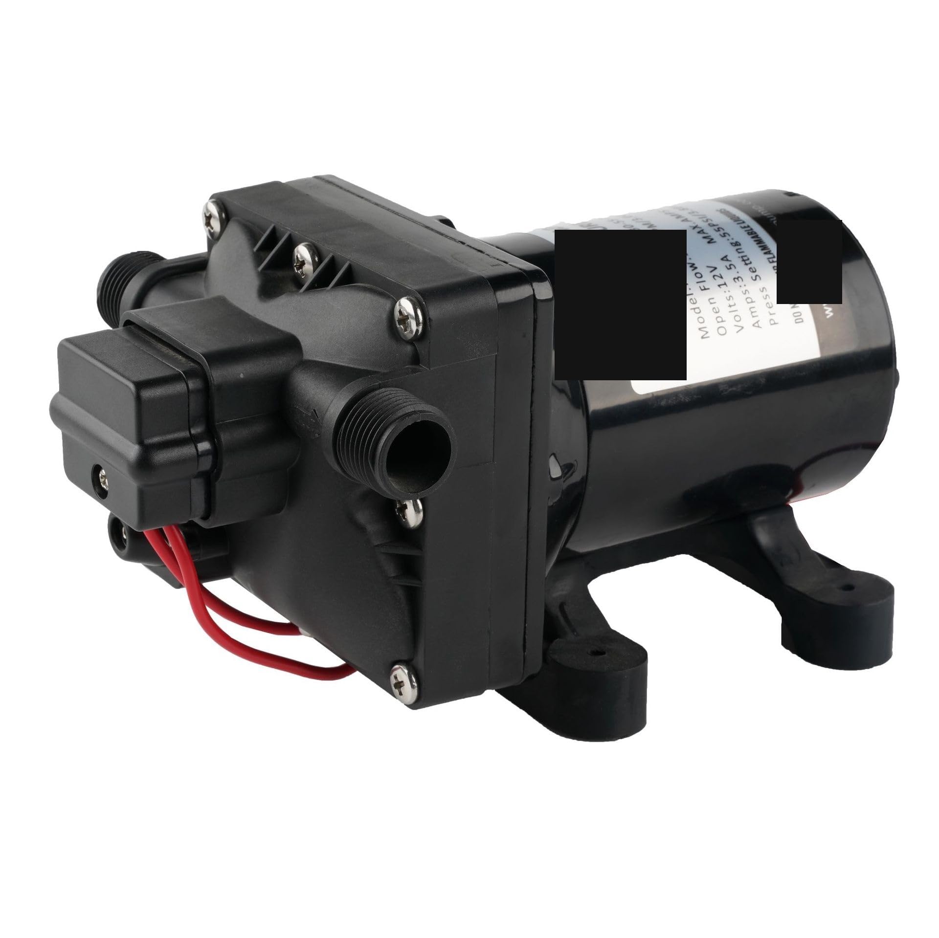 Diaphragm Pump, High-Pressure Miniature Diaphragm Pump RV Water Car Wash(12V)
