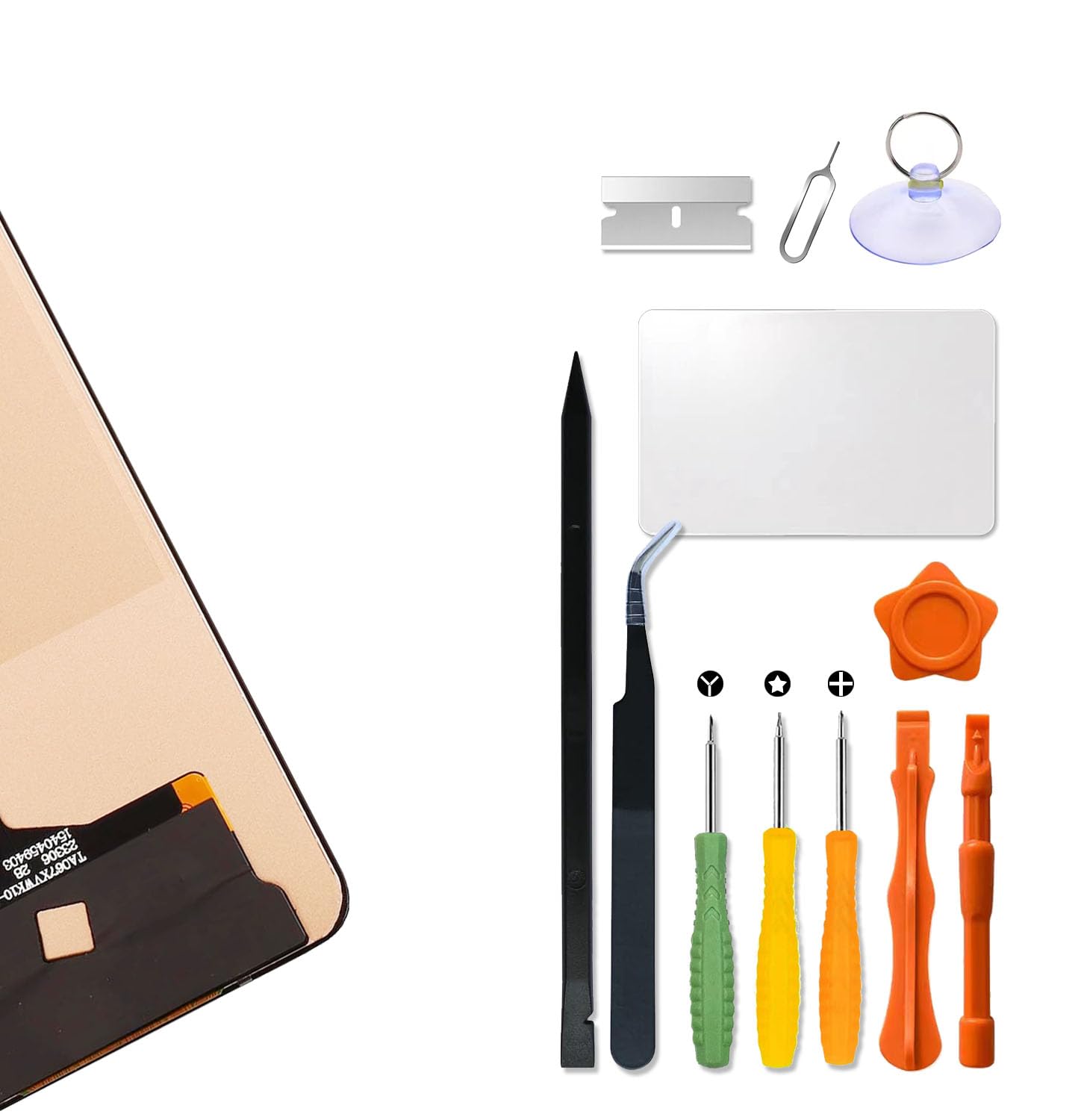 Écran de rechange pour Xiaomi Poco X6 Pro 5G | 2311DRK48G, 2311DRK48I, écran tactile LCD, numériseur, avec kit de réparation (pas de fonction d'empreintes digitales)