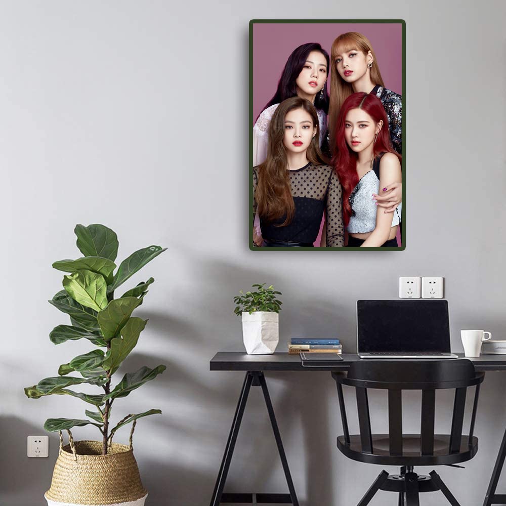 PZYASX Blackpink Waterdichte poster, muurschildering PZYASX Blackpink Waterdichte poster, muurschildering