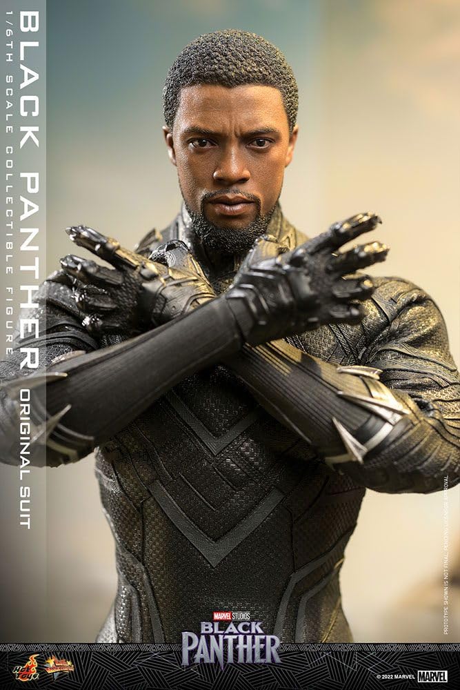 アメコミ Hot Toys Black Panther 1/6 Scale Hot Toys Black Panther - Figure Movie Masterpiece 1/6 Black