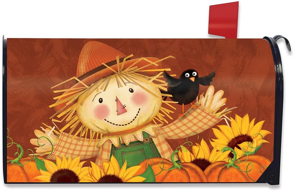 Briarwood Lane Fall Gnomes Humor Mailbox Cover