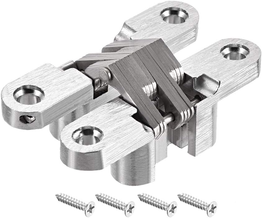 Wooden doors Cross hidden hinge 3D concealed 304 stainless steel hinges