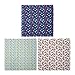ABAKUHAUS Pack de 3 Bandanas Unisex, Ojo de Verano Festival Asia juguete tema de la historieta de Ala Delta y Classic cometa, Multicolor