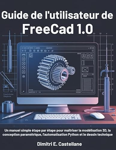 Guide de l'utilisateur de Freecad 1.0: Un manuel simple étape