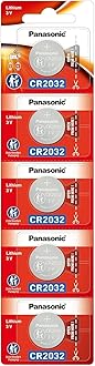 CR-2032/5BE Lithium Coin Battery - Pack of 5