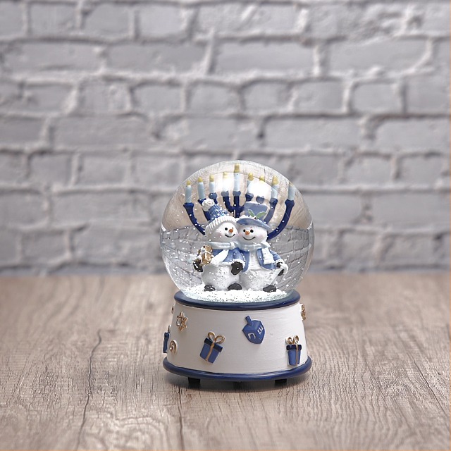 Amazon.com: Kurt Adler 100MM Musical Wind-Up Hanukkah Snowman