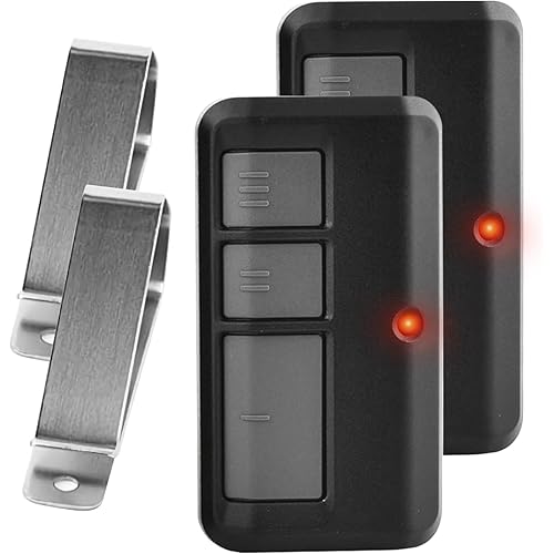2 for 953EV/EVC 953ESTD Universal Chamberlain Garage Door Opener Remote, 3-Year-Warranty