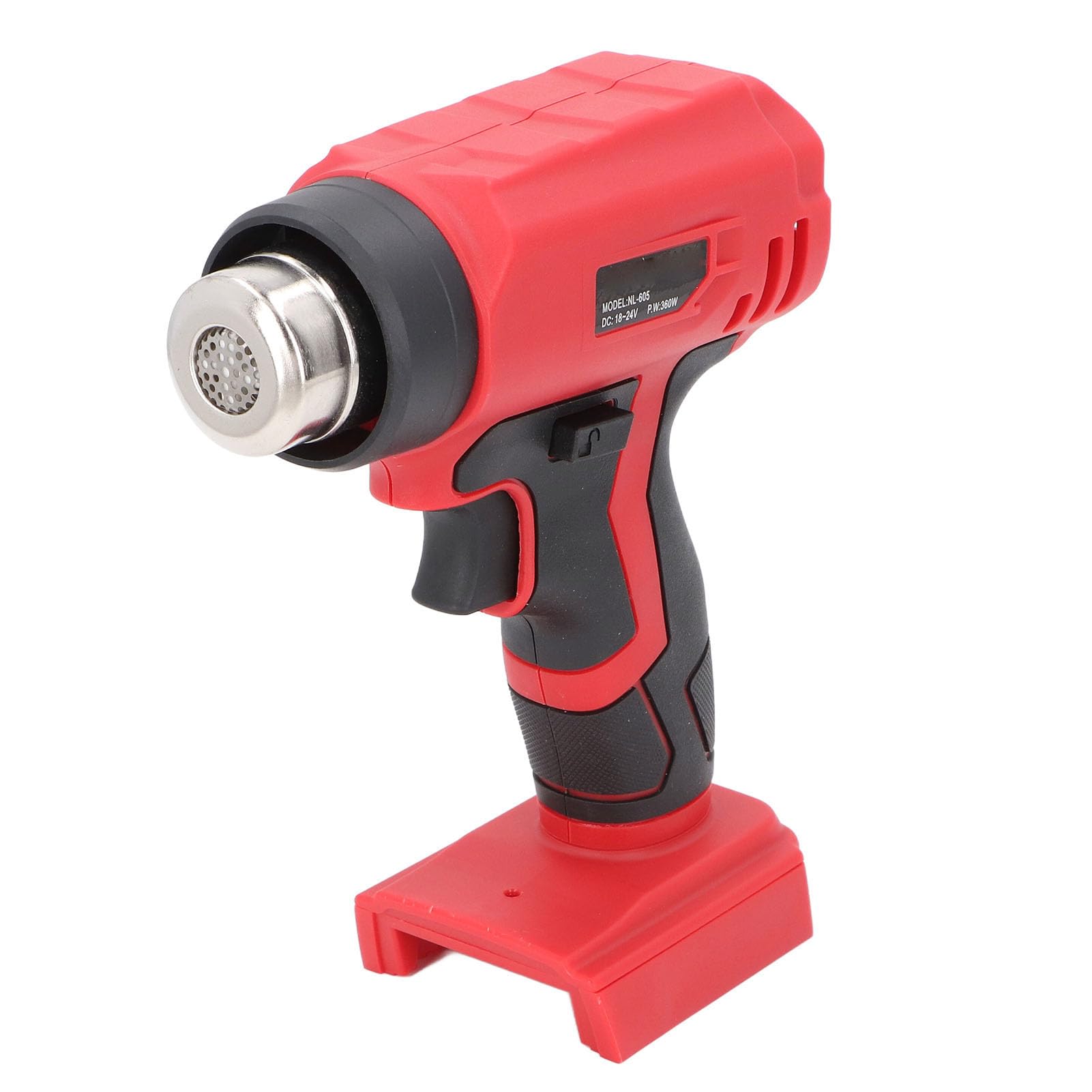 Generic Cordless Heat Heatkit Battery Hot Air for 4 Nozzles Shrink for Lithium Small 360W Industrial for Thermal for Shrink Kit Shrinkable Kit Heat Guns, Genericfaegyi780d