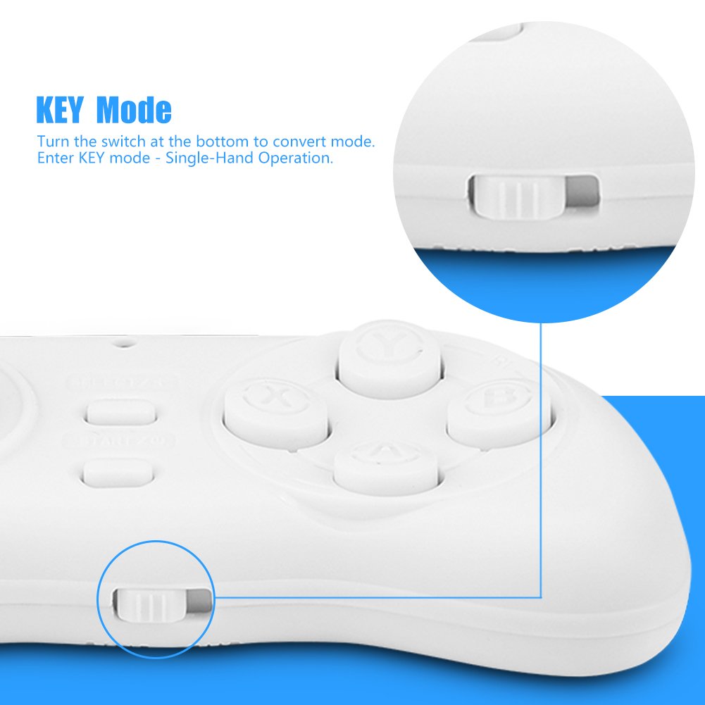 Lvifloae PL 608 Mini Gamepad Bluetooth – Joystick Portatile Per PC, IOS E Android Con Batteria Lunga Durata