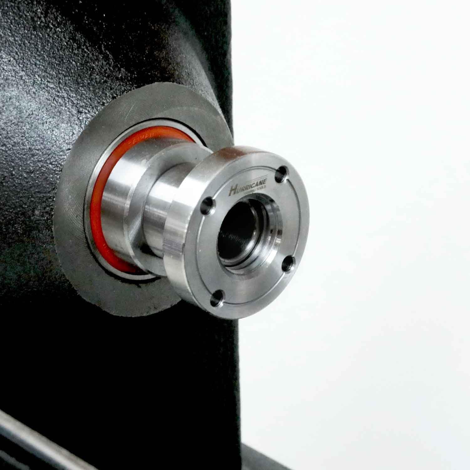 Hurricane Turning Tools, 2" Steel Faceplate For Wood Lathe, 1" x 8 TPI, Pack of 2 Faceplates