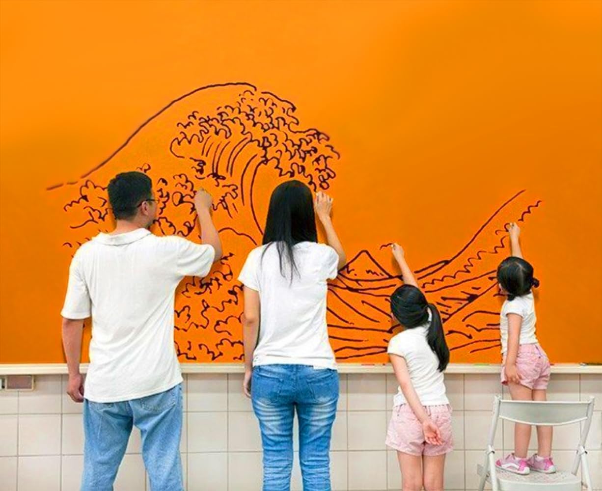 Remarkable Whiteboard Dry Erase Paint 200 ft² Clear Kit, For School, Office, Home (36floz), from