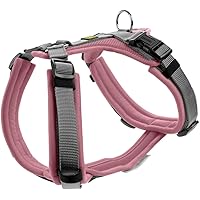 HUNTER Imbracatura per cani Maldon UP, colore rosa antico/grigio