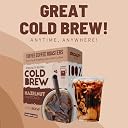 Toffee Coffee Roasters | Hazelnut Cold Brew Coffee | As Seen On Shark Tank | Set of 8 Packs | Makes 32 Cups of Coffee | 3 Step Brew - No Equipment Required | 100% Arabica Coffee gallery image
