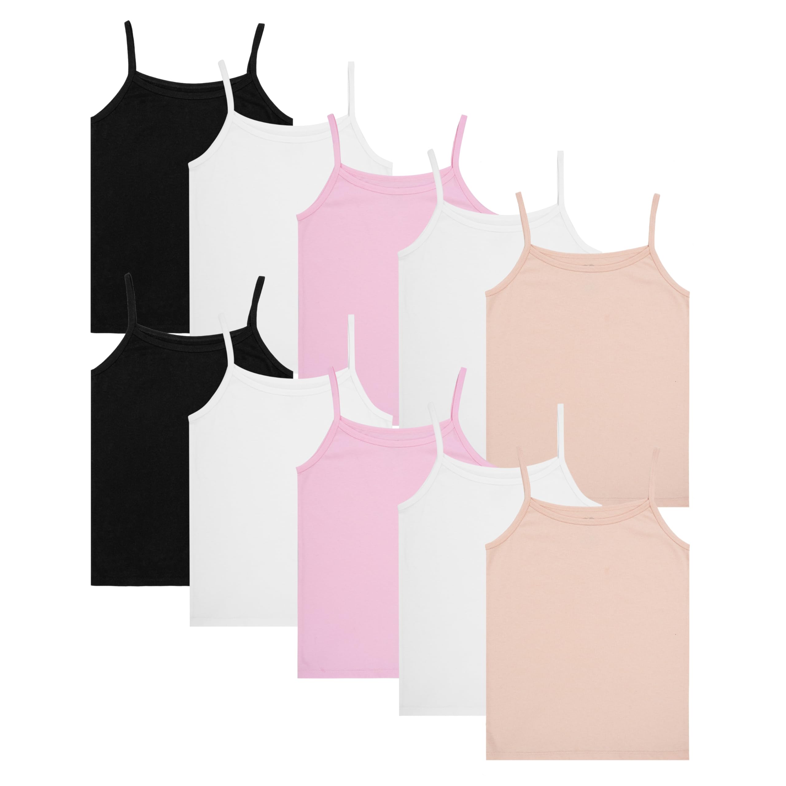 Fruit of The Loom Girls Undershirts Camis Tanks
