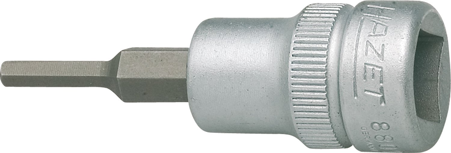 Hazet Cvd-Tin Coated 8801-3 Hexagon Profile Screwdriver Socket