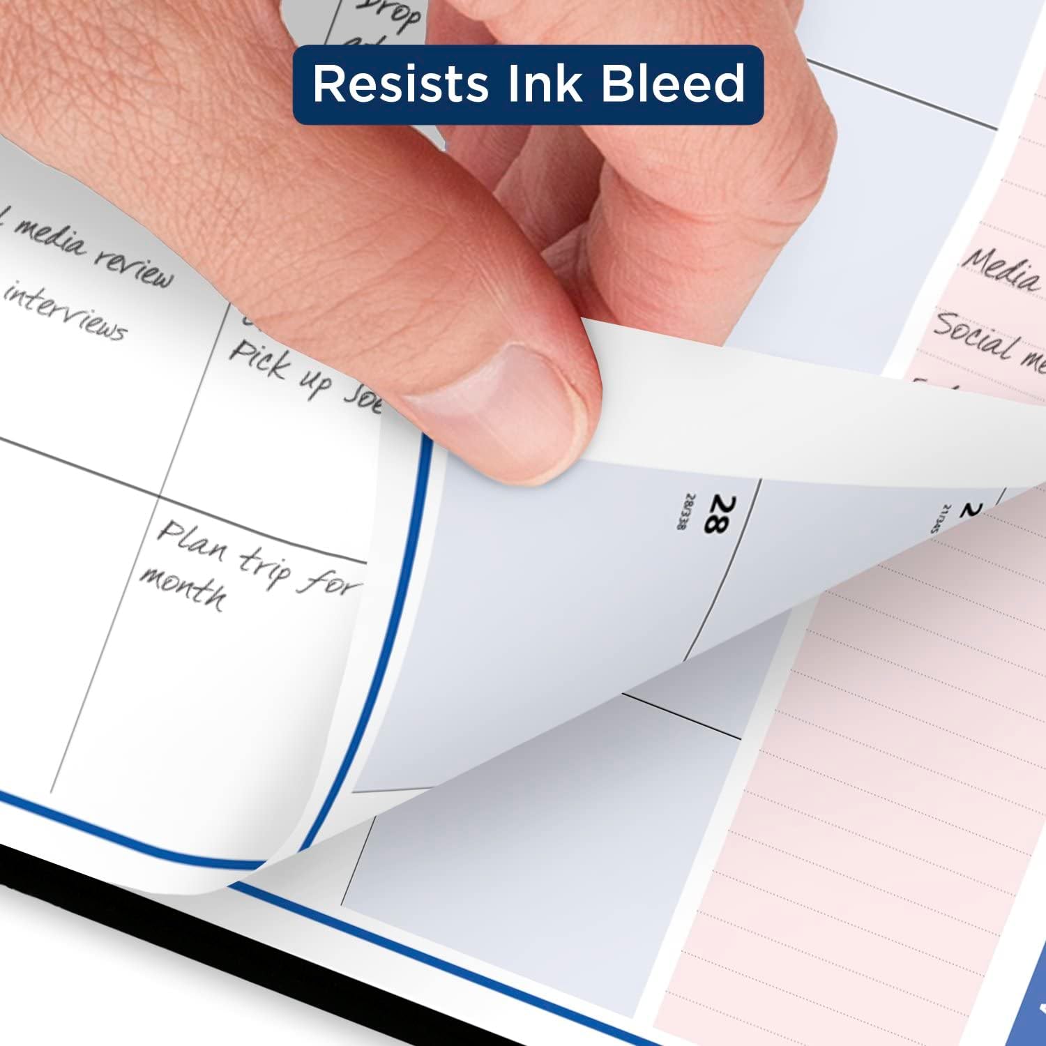 AT-A-GLANCE 2024 Monthly Planner, 8-1/4" x 11", Large, QuickNotes, City of Hope, Black (76PN060524)