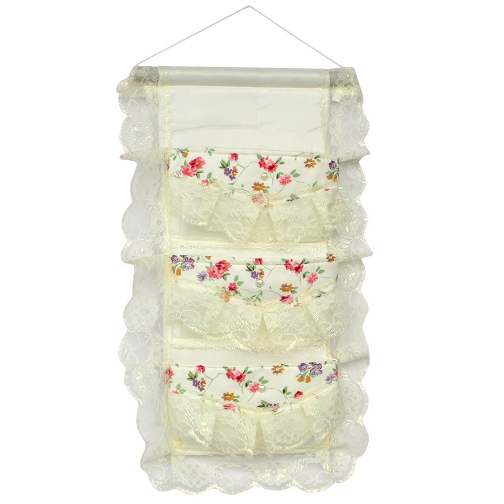 Amazon.com: [Bud Silk & Allover] Ivory/Wall Hanging/Wall