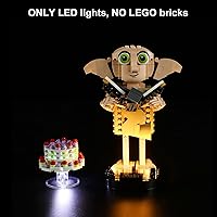 Vista 14 de Vaodest Luz LED para Lego 76422 Diagon Alley: Weasleys' Wizard Wheezes Set, diseño y configuración compatible con el modelo 76422