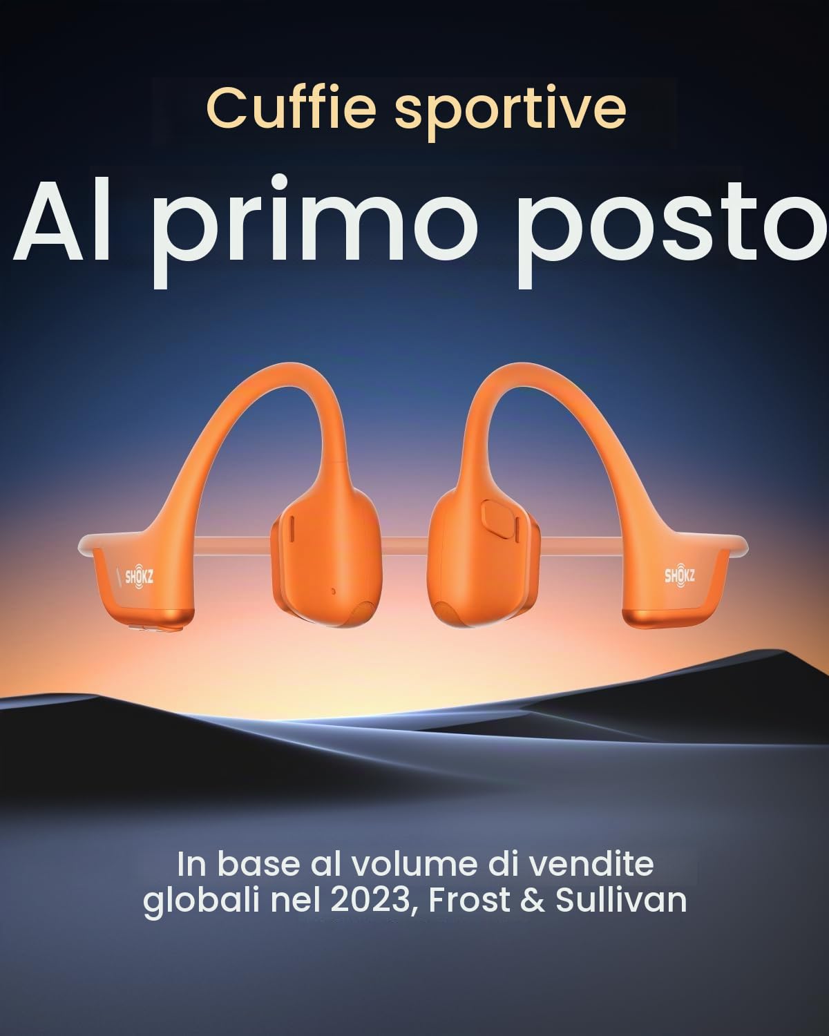 Shokz - OpenRun Pro2 - Orange (S820OR)